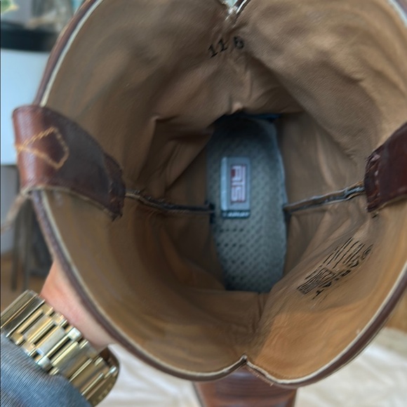 Ariat Ladies Heritage Western Cowboy Boots caramel 11 - Picture 9 of 12